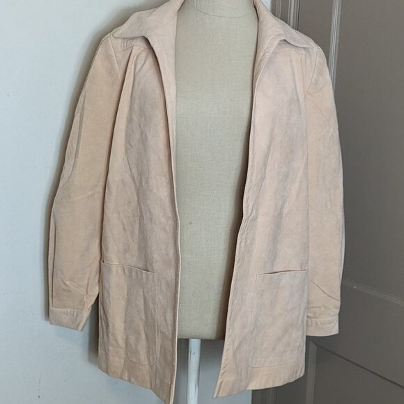 Vintage  Western Suede Blazer Roth Le Cover Ultra Fabric Jacket Boho - Picture 11 of 11